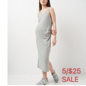 H&M Mama Sleeveless Maxi Dress Green Size Medium 5/$25 SALE